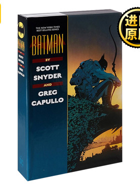 蝙蝠侠盒装漫画收藏版2 英文原版 Batman by Scott Snyder and Greg Capullo Box Set 2全英文版 Scott Snyder 进口英语书籍