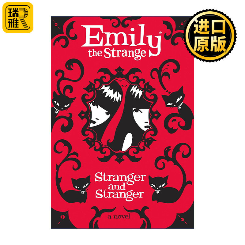 Emily the Strange: Stranger and Stranger 怪异的艾米莉2 复仇 美国经典漫画人物小说 儿童章节书 精装