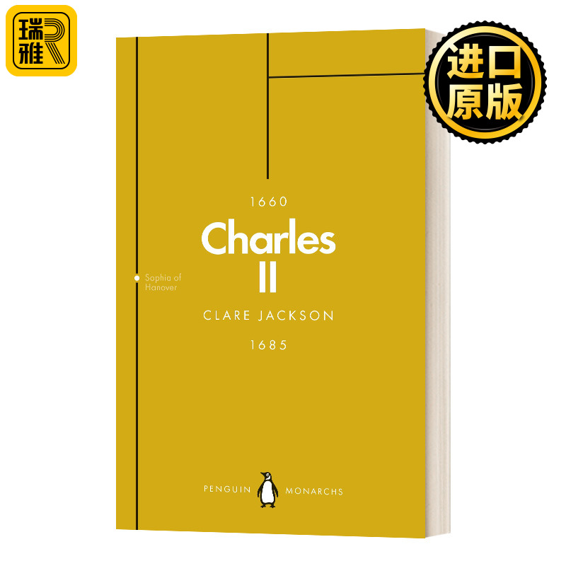 Charles II Penguin Monarchs 英国君王史 查尔斯二世 平装 英文原版