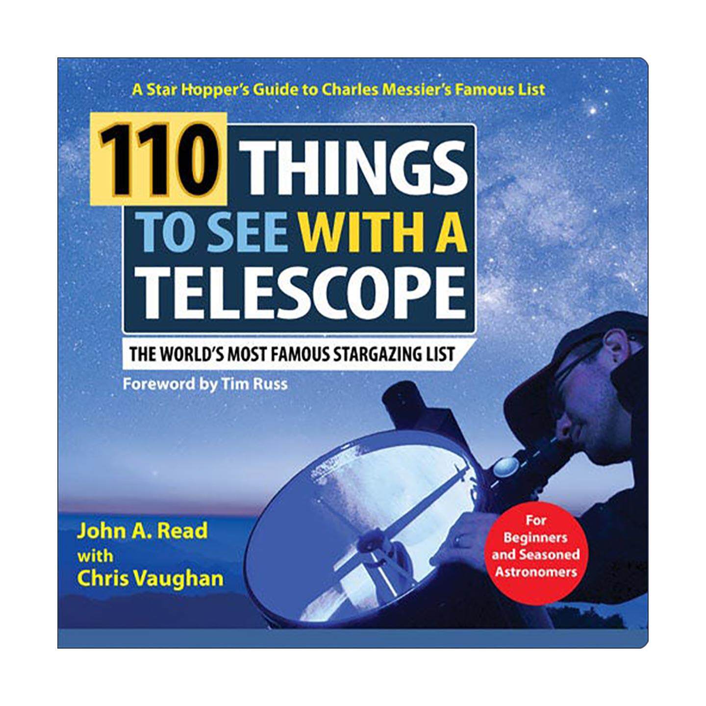 英文原版 110 Things to See with a Telescope 用望远镜看的110个目标 世界著名的观星清单 天文学 英文版 进口英语原版书籍