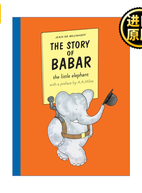 The Story of Babar 大象巴巴的故事 让·德·布吕诺夫 大师名作绘本