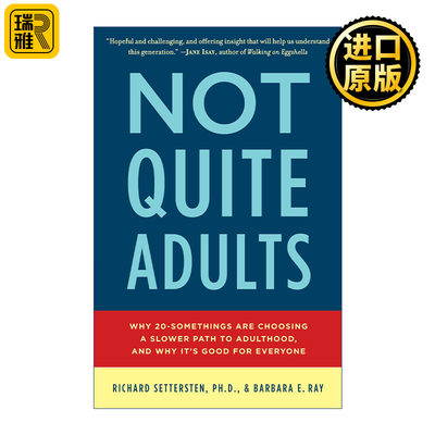 英文原版书 Not Quite Adults/Richard Settersten