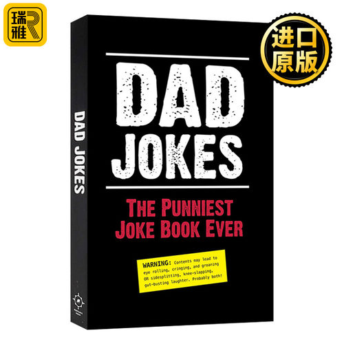 Dad Jokes: The Punniest Joke Book Ever 老爸笑话书 双关语 英文原版