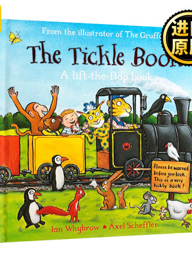 The Tickle Book 挠痒痒 纸板书 英文原版儿童绘本
