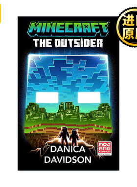 英文原版 Minecraft The Outsider 我的世界19 局外人 官方小说 局外人 官方小说 英文版 进口英语原版书籍