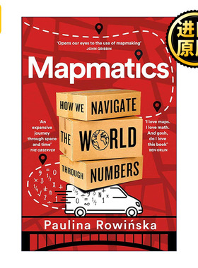 英文原版 Mapmatics 地图数学 我们如何通过数字导航世界 英文版 进口英语原版书籍