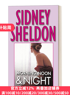 英文原版 Morning Noon and Night  早晨 中午 夜晚 英文版 Sidney Sheldon 假如明天来临If Tomorrow Comes作者 进口英语原版书籍