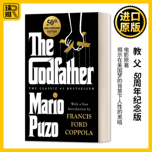 进口英语原版 Edition The Puzo 50周年纪念版 教父 Anniversary 英文版 书籍 Godfather 英文原版 Mario 50th