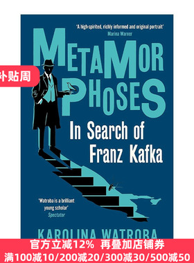 英文原版 Metamorphoses 追迹卡夫卡 跨越时空的文学蜕变之旅 Karolina Watroba 英文版 进口英语原版书籍