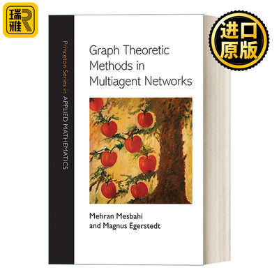 英文原版 Graph Theoretic Methods in Multiagent Networks Princeton Series in Applied Mathematics 多主体网络中的图论分析法