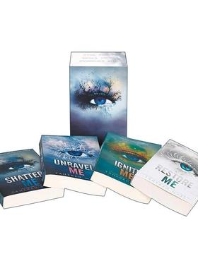 英文原版 Shatter Me Series 4-Book Box Set 我不是一个怪物4本盒装 被诅咒的少女 英文版 进口英语原版书籍