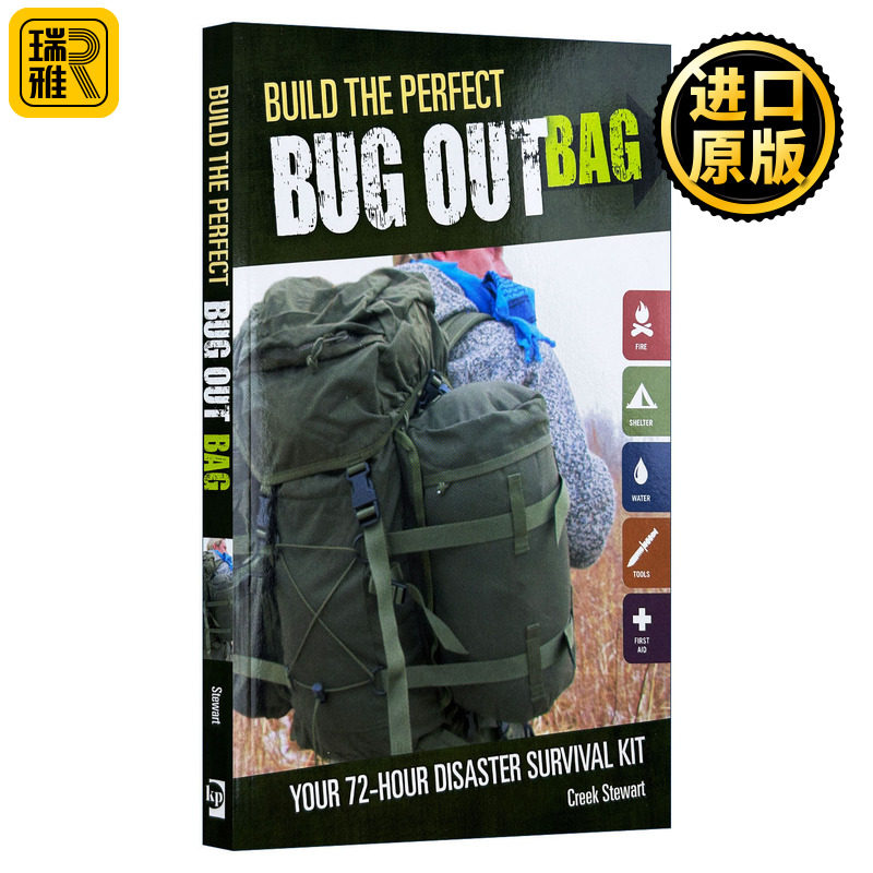 Build the Perfect Bug Out Bag 逃生背包 黄金72小时灾难自救必备 Creek Stewart