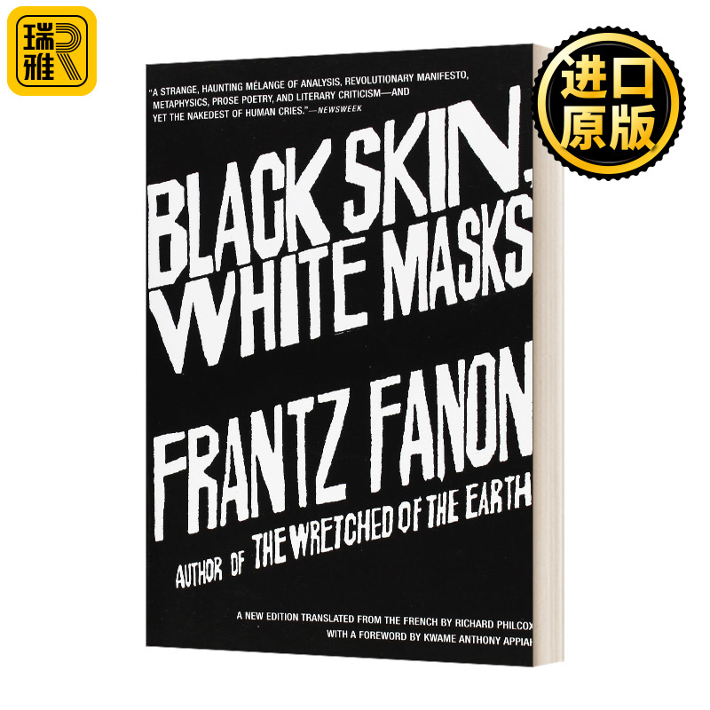 Black Skin, White Masks 黑皮肤 白面具 英文原版