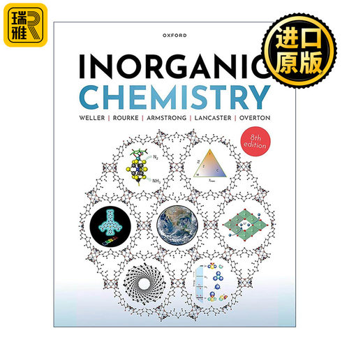 英文原版 Inorganic Chemistry 无机化学 第八版 Mark Weller等 英文版 进口英语原版书籍