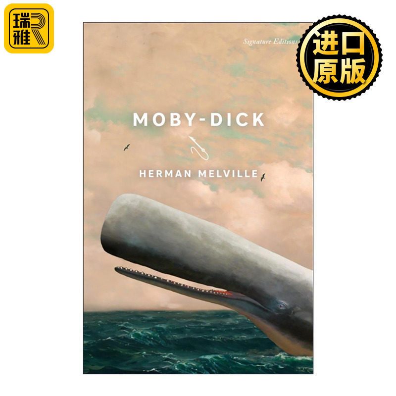 英文原版 Moby-Dick 白鲸 Signature经典文学 英文版 进口英语原版书籍图片
