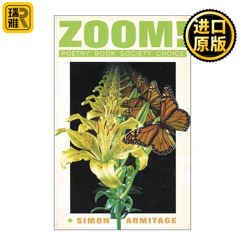 英文原版 Zoom 变焦 诗歌 英国桂冠诗人西蒙·阿米蒂奇 英文版 进口英语原版书籍