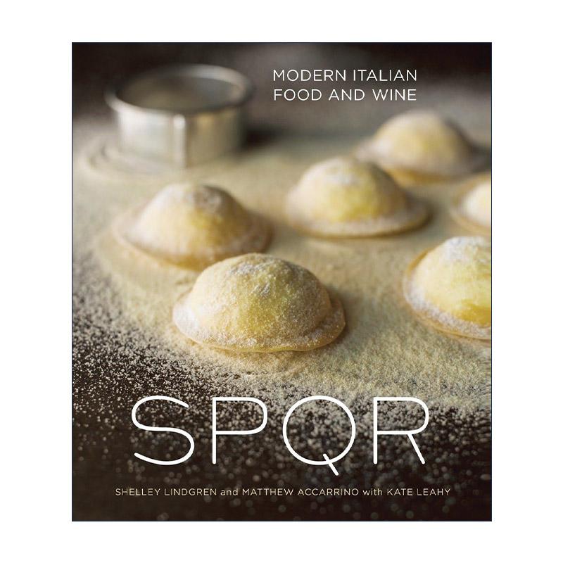 英文原版 SPQR 餐厅食谱 现代意大利美食和葡萄酒 烹饪指南 精装 Shelley Lindgren 英文版 进口英语原版书籍