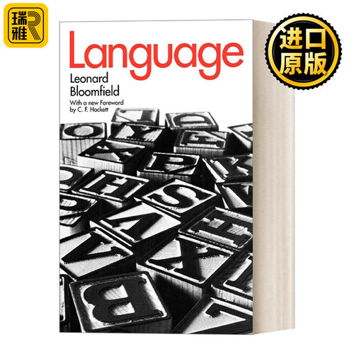 Language 语言论 语言学 Leonard Bloomfield