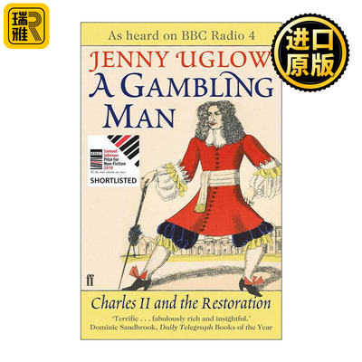 英文原版 A Gambling Man 赌徒 查理二世与复辟 Jenny Uglow 英文版 进口英语原版书籍