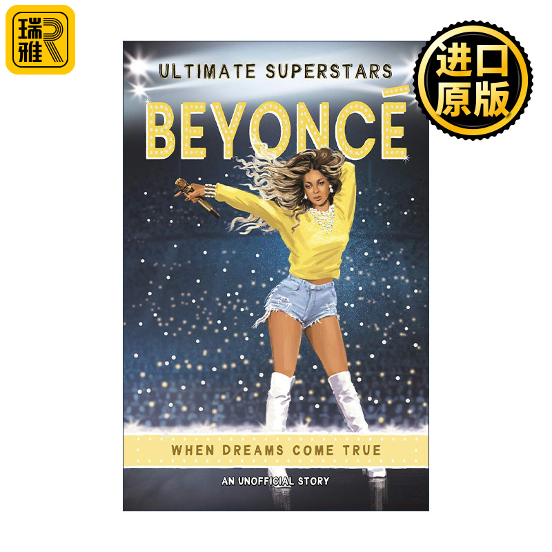 Ultimate Superstars: Beyoncé 终极超级巨星 美国女歌手碧昂丝 儿童人物传记