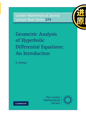 英文原版 Geometric Analysis of Hyperbolic Differential Equations