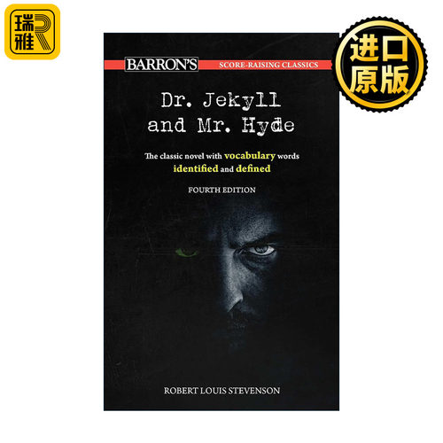 英文原版 Score-Raising Classics Dr.Jekyll and Mr. Hyde 提分经典之化身博士 第4版 扩展SAT ACT AP词汇 提高成绩 英文版