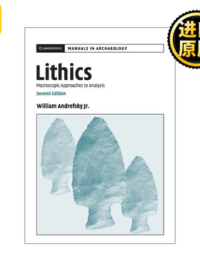 Lithics 石器分析 剑桥考古手册系列