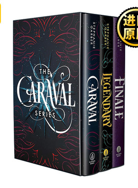 英文原版 Caraval Paperback Boxed Set 卡拉维尔帆船三部曲盒装 精装 斯蒂芬妮加伯 英文版 进口英语原版书籍