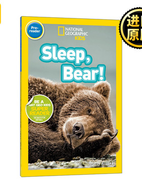 National Geographic Kids Readers Prereader Sleep Bear 小熊，睡觉吧