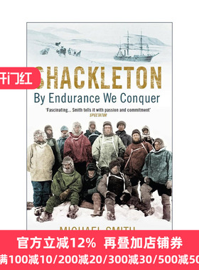 英文原版 Shackleton 沙克尔顿南极远征 坚毅必胜 英文版 进口英语原版书籍