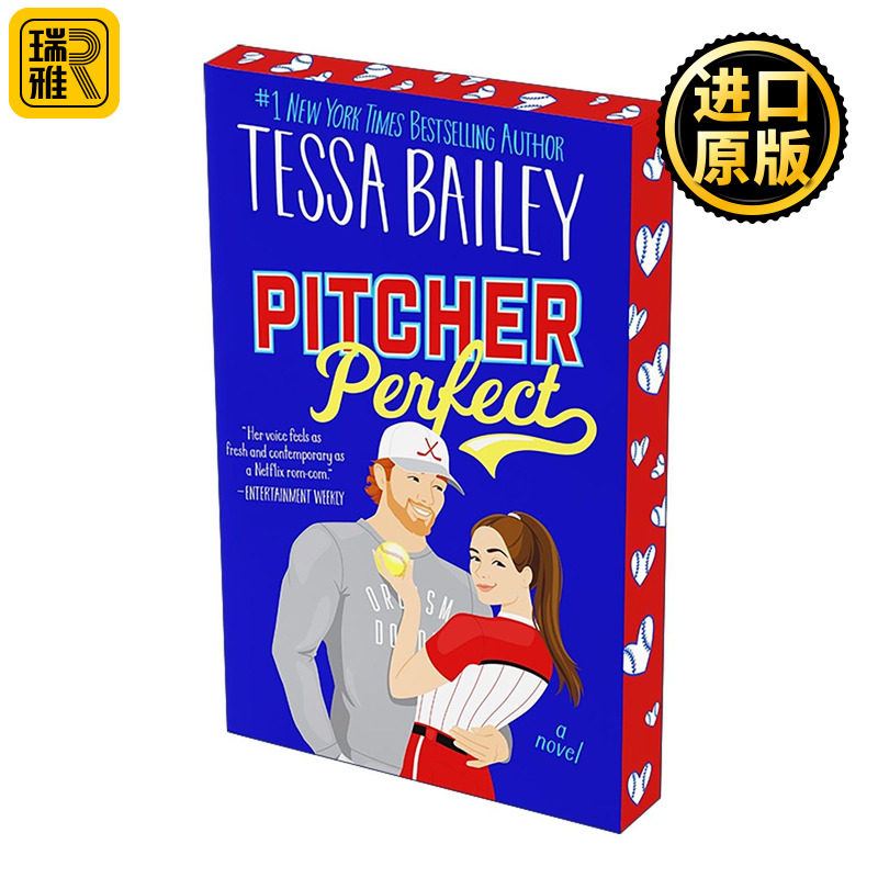 英文原版 Pitcher Perfect 完美陷阱 体育浪漫故事 泰莎·贝利 英文版 进口英语原版书籍