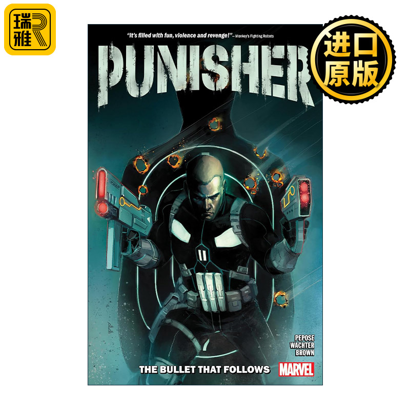 英文原版 Punisher the Bullet That Follows 惩罚者 随之而来的子弹 漫威漫画 David Pepose 英文版 进口英语原版书籍