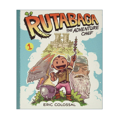 Rutabaga the Adventure Chef: Book 1 英文原版儿童漫画