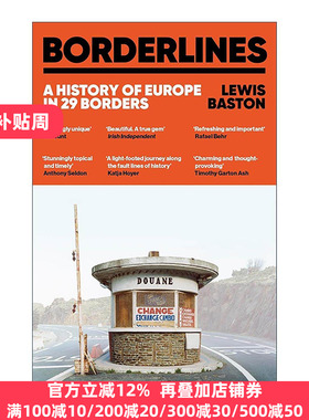 英文原版 Borderlines A History of Europe 边界线 从边缘讲述的欧洲历史 英文版 进口英语原版书籍