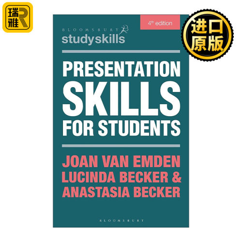 英文原版 Presentation Skills for Students 学生报告演讲技巧 学习技巧系列 英文版 进口英语原版书籍