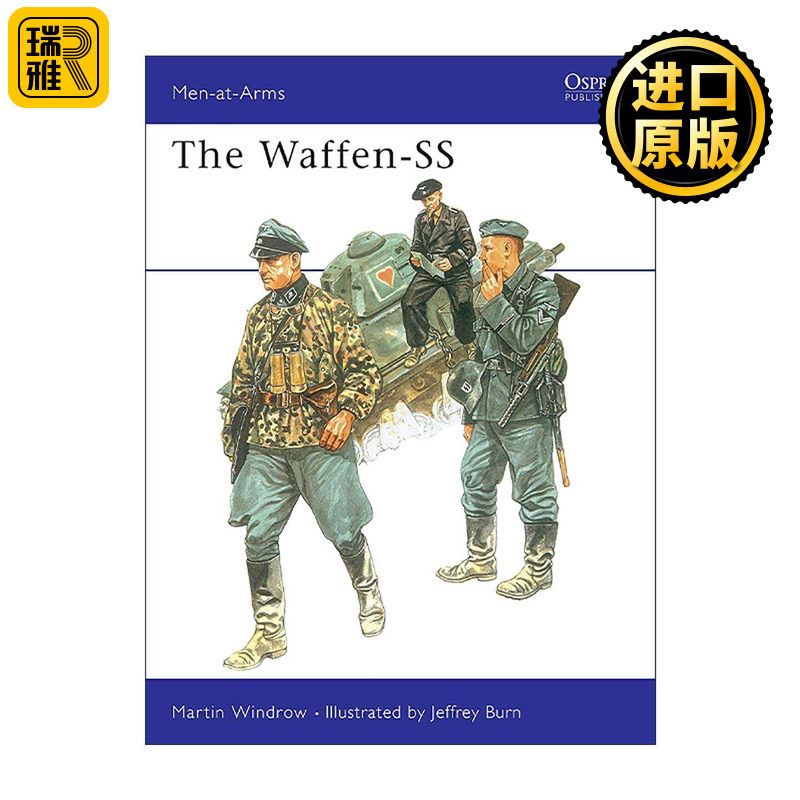 英文原版 The Waffen-SS 二战德国党卫军 历史上的军队系列 英文版 进口英语原版书籍