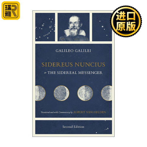 英文原版 Sidereus Nuncius or The Sidereal Messenger 星际信使 第二版 伽利略Galileo Galilei 英文版 进口英语原版书籍