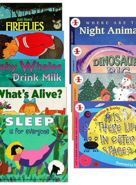 自然科学入门9册 Stage 1 英文原版绘本 Let's Read and Find Out Science 第1阶段美国自然科普百科图书 分级阅读学习英语中小学