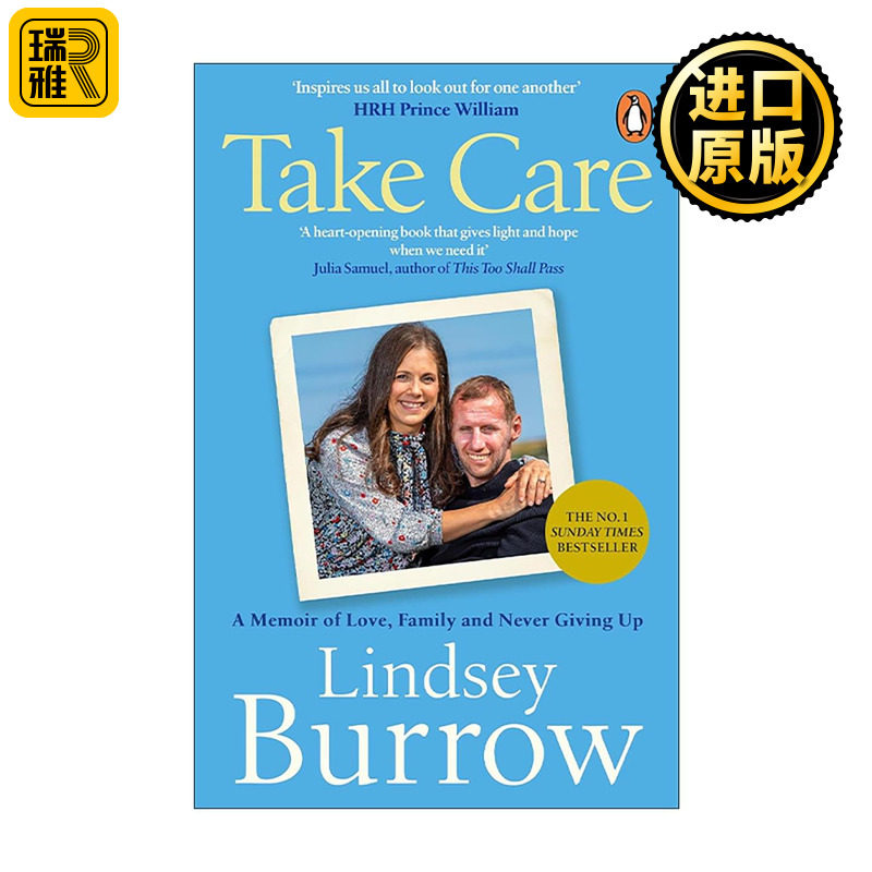 英文原版 Take Care 保重 橄榄球运动员罗布伯罗妻子回忆录 Lindsey Burrow 运动神经元病 照护者群体 家庭韧性 进口英语原版书籍