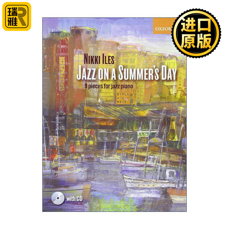 英文原版 Jazz on a Summer's Day 爵士之夏 钢琴爵士乐曲谱 英皇钢琴考级练习 英文版 进口英语原版书籍