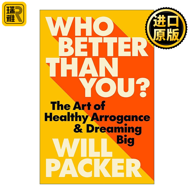 英文原版 Who Better Than You 谁比你更合适 健康自信与梦想远大之道 艾美奖提名电影制作人威尔·帕克 精装 进口英语原版书籍