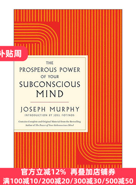 英文原版 The Prosperous Power of Your Subconscious Mind 潜意识的繁荣力量 英文版 进口英语原版书籍