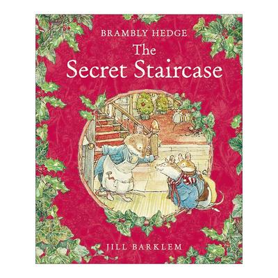 英文原版 Brambly Hedge The Secret Staircase 野蔷薇村的故事 神秘的楼梯 精装彩色绘本 英文版 进口英语原版书籍