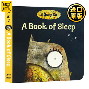 Sleep 英文原版 宝宝睡眠书 全英文版 Sung 韩国插画名家伊尔宋娜代表作 绘本 Book 英语书籍 进口原版