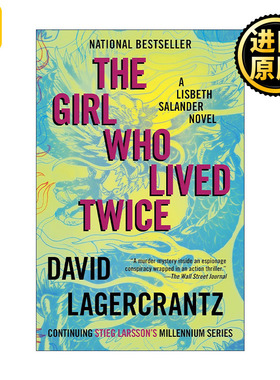 The Girl Who Lived Twice (Millennium Series 06) 英文原版