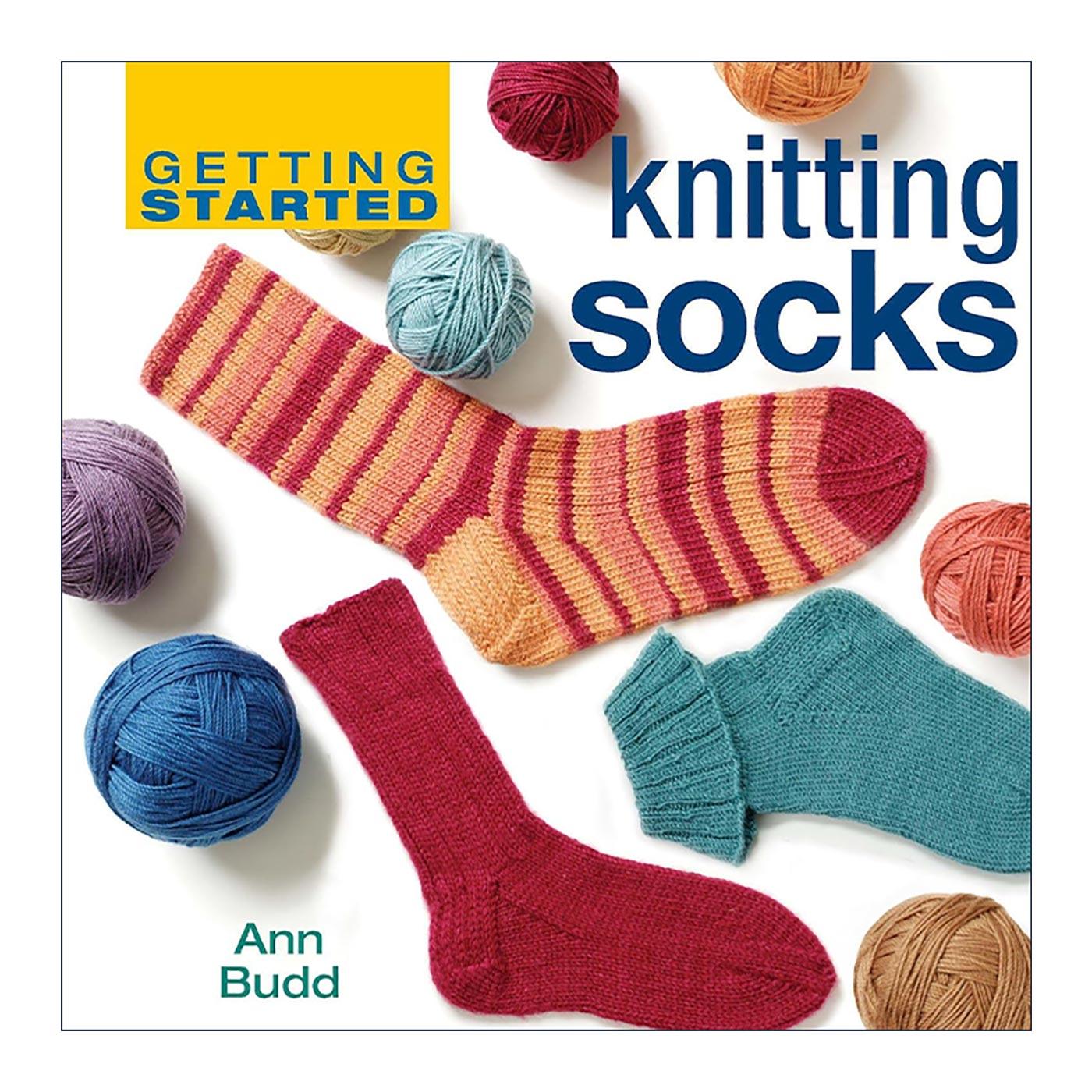 英文原版 Getting Started Knitting Socks 开始织袜子 编织缝纫设计指南 安·巴德Ann Budd 精装 英文版 进口英语原版书籍