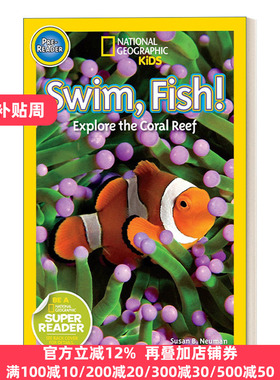 National Geographic Kids Readers Prereader Swim Fish 游泳吧，鱼