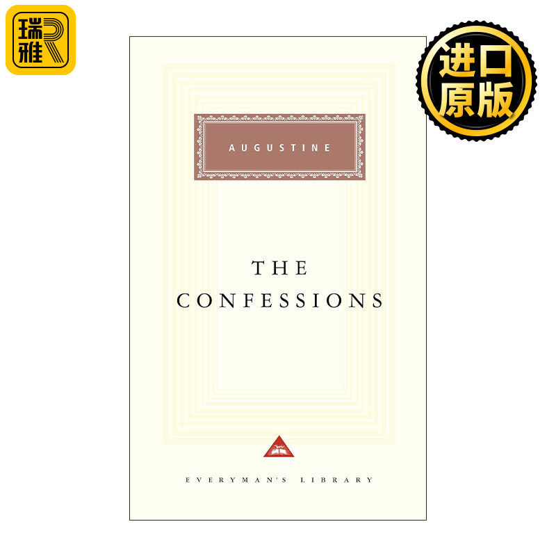 Confessions 忏悔录 圣奥古斯丁 Everyman精装收藏版