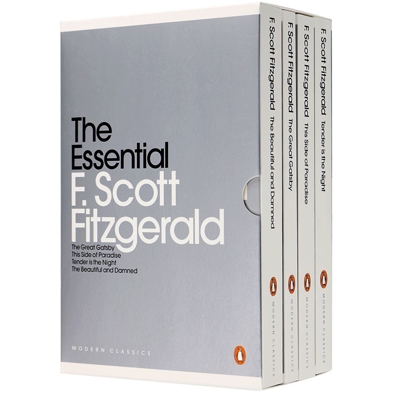 菲茨杰拉德4本装英文原版
