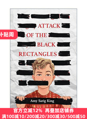 英文原版 Attack of the Black Rectangles 黑色矩形的进攻 精装 学乐金系列 英文版 进口英语原版书籍